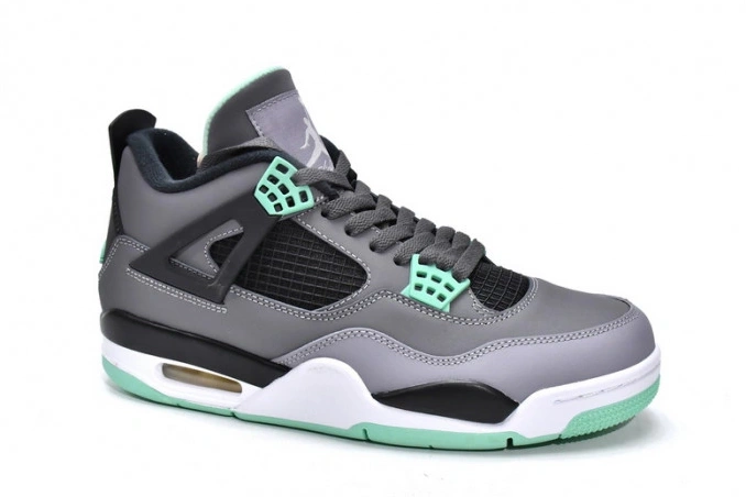 Cheap TBkick Green Glow Jordan Retro 308497-033 4 Air 0819